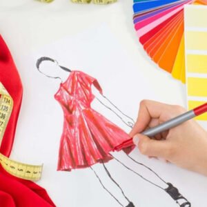 color the mannequin’s body effectively in fashion design